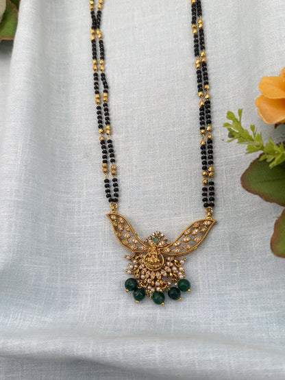 Royal Antique Mangalya Chain Necklace Set 0501 - Mahilas