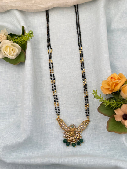 Royal Antique Mangalya Chain Necklace Set 0501 - Mahilas