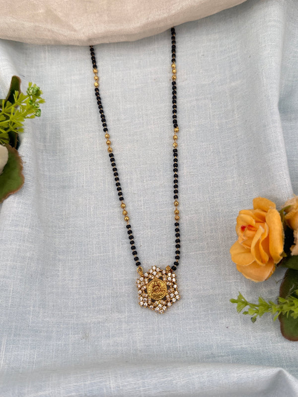 Royal Antique Mangalya Chain Necklace Set 0502