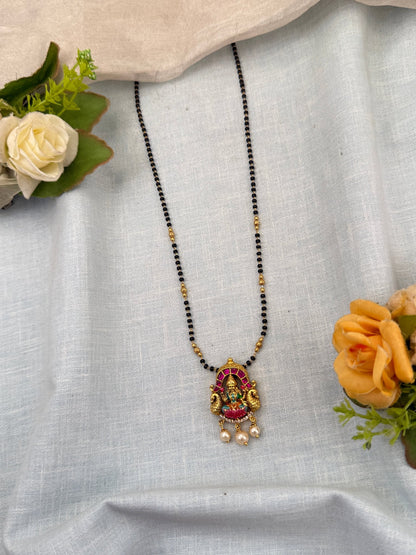 Royal Antique Mangalya Chain Necklace Set 0505 - Mahilas