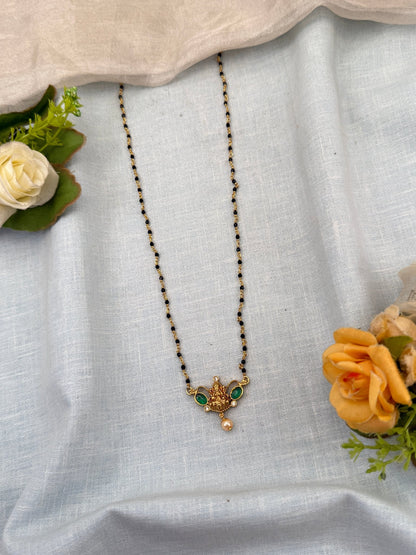 Royal Antique Mangalya Chain Necklace Set 0508 - Mahilas
