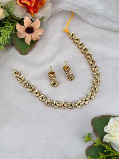 Royal Antique Necklace Set 749 - Mahilas