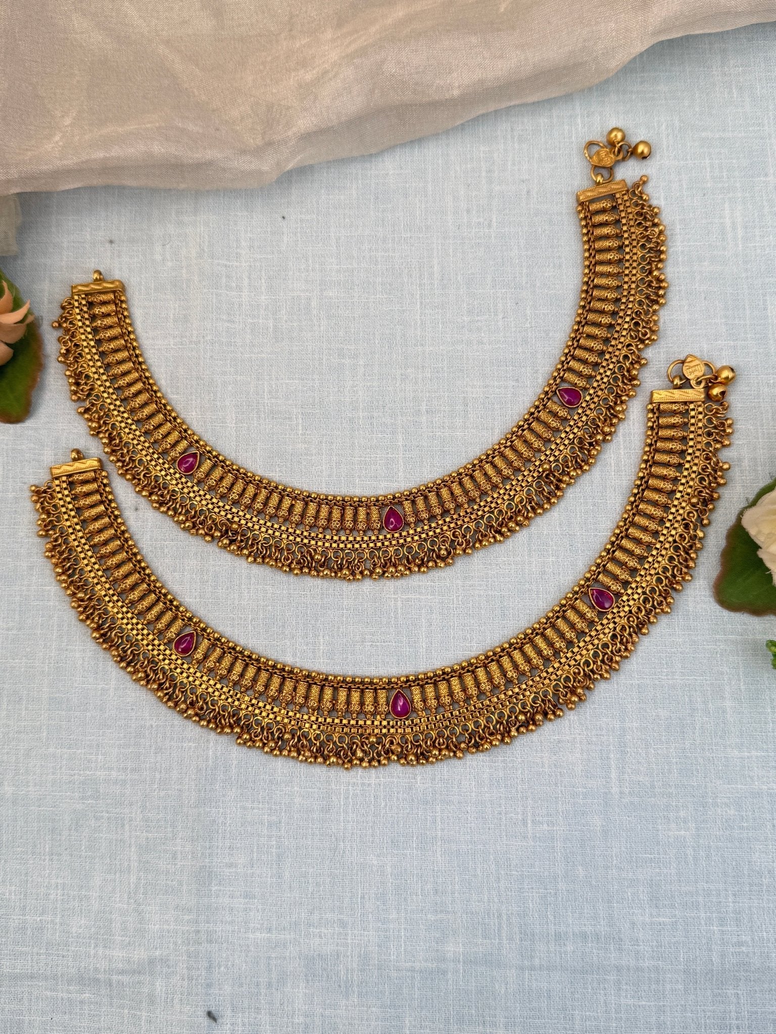Royal Antique Payal Anklet 0251 - Mahilas