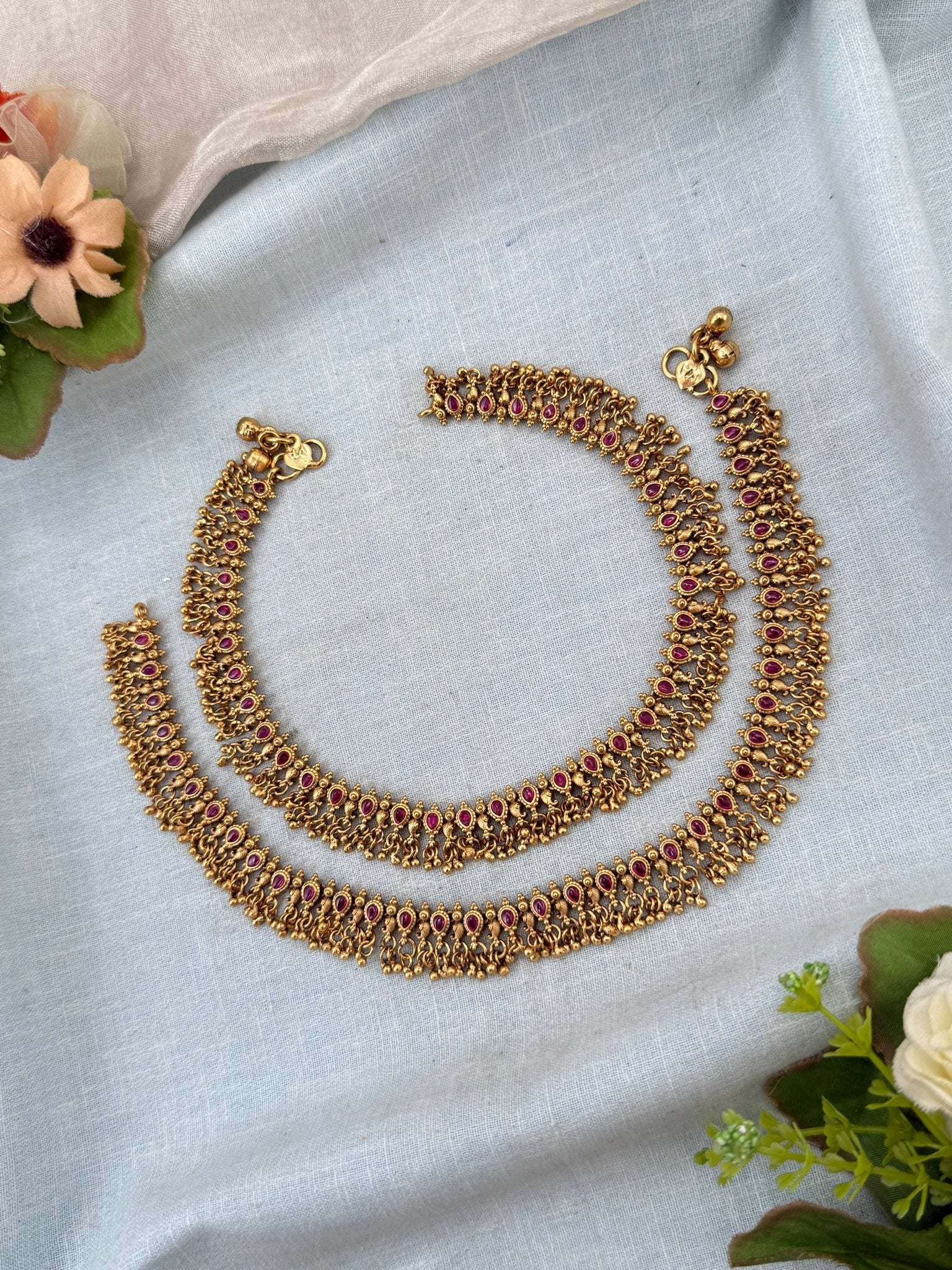Royal Antique Payal Anklet 0307 - Mahilas