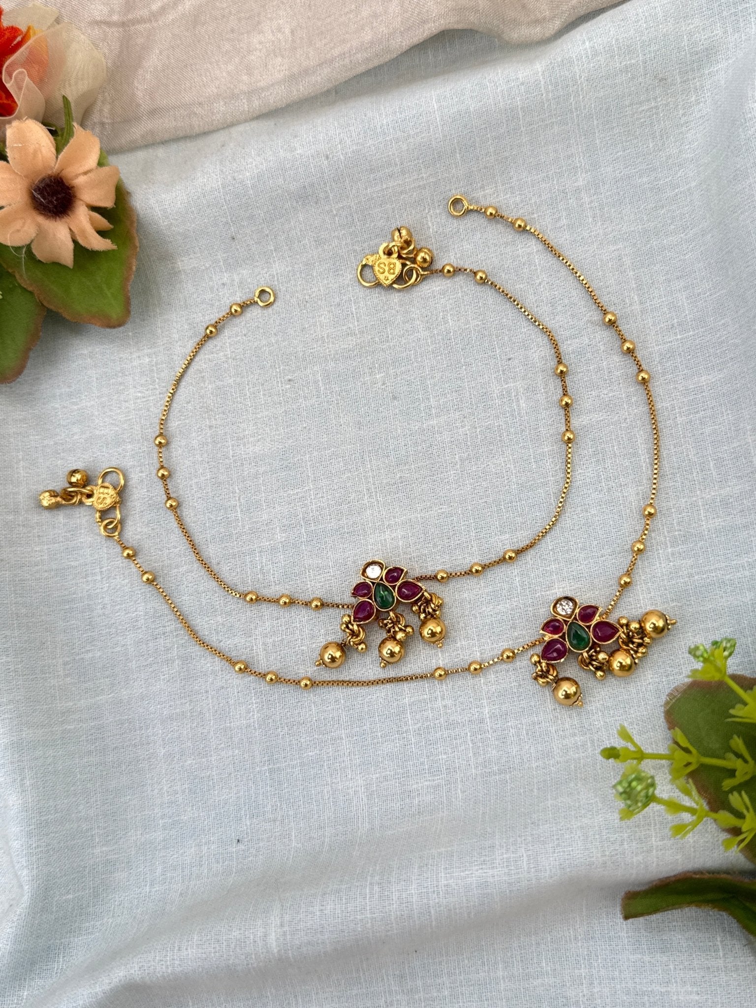 Royal Antique Payal Anklet 0315 - Mahilas