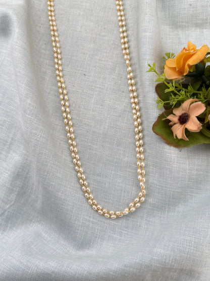 Royal Antique Pearl Layer Necklace 1160 - Mahilas