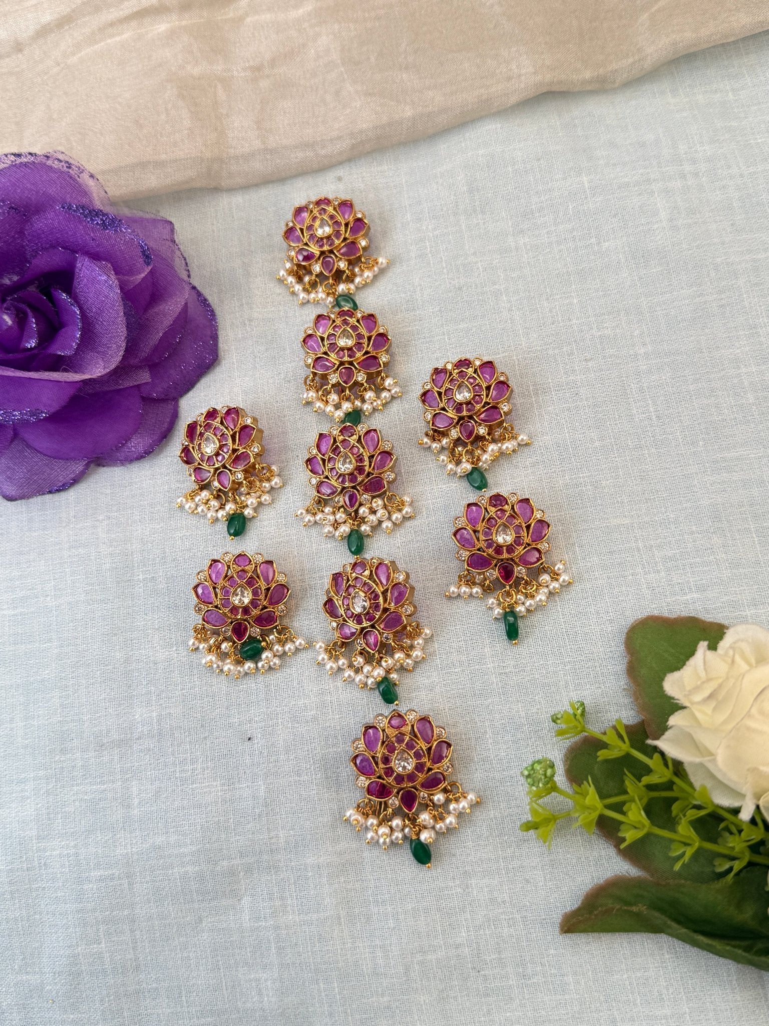 Royal Antique Set of 9 Jadebille 3155 - Mahilas