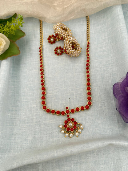 Royal Antique Short Necklace Set 0634 - Mahilas