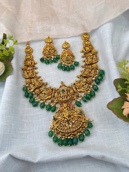 Royal Antique Short Necklace Set 1132 - Mahilas