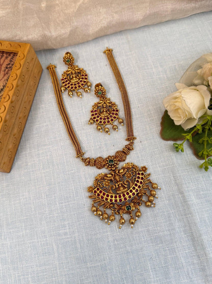 Royal Antique Short Necklace Set 832 - Mahilas