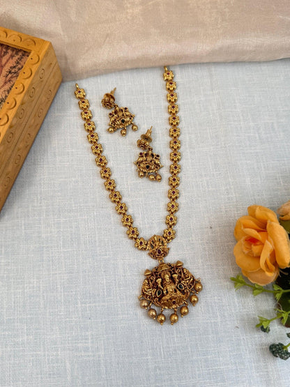 Royal Antique Short Necklace Set 851 - Mahilas