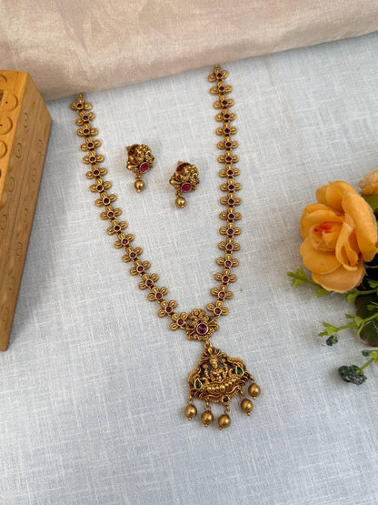 Royal Antique Short Necklace Set 855 - Mahilas