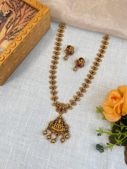 Royal Antique Short Necklace Set 855 - Mahilas