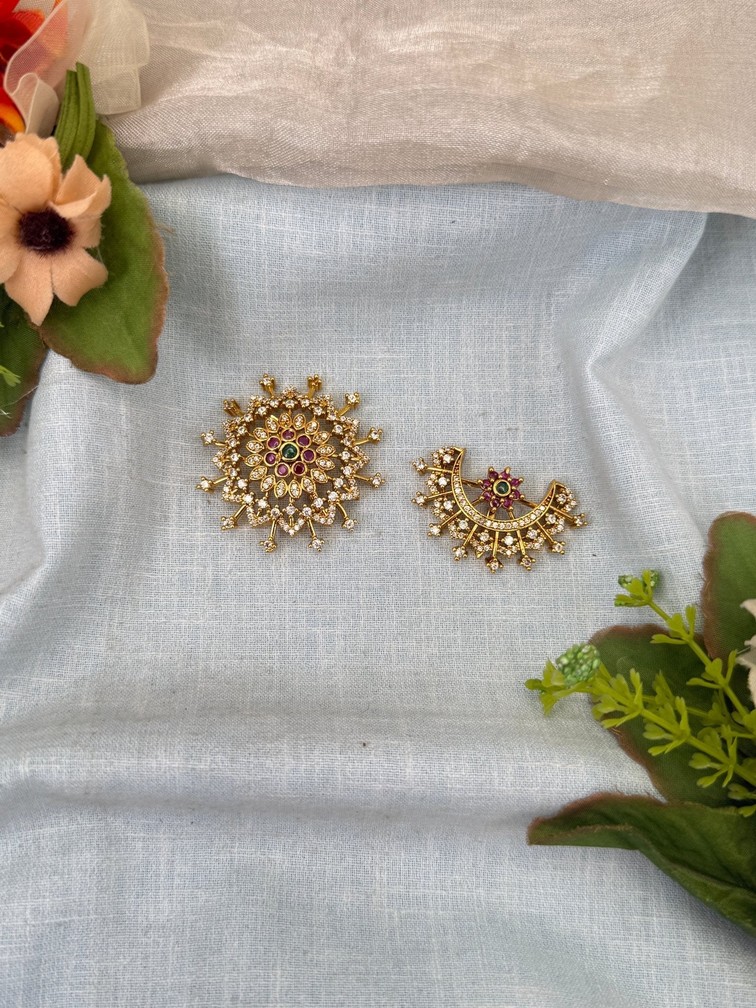 Royal Antique Surya Chandra Jadebille 499 - Mahilas