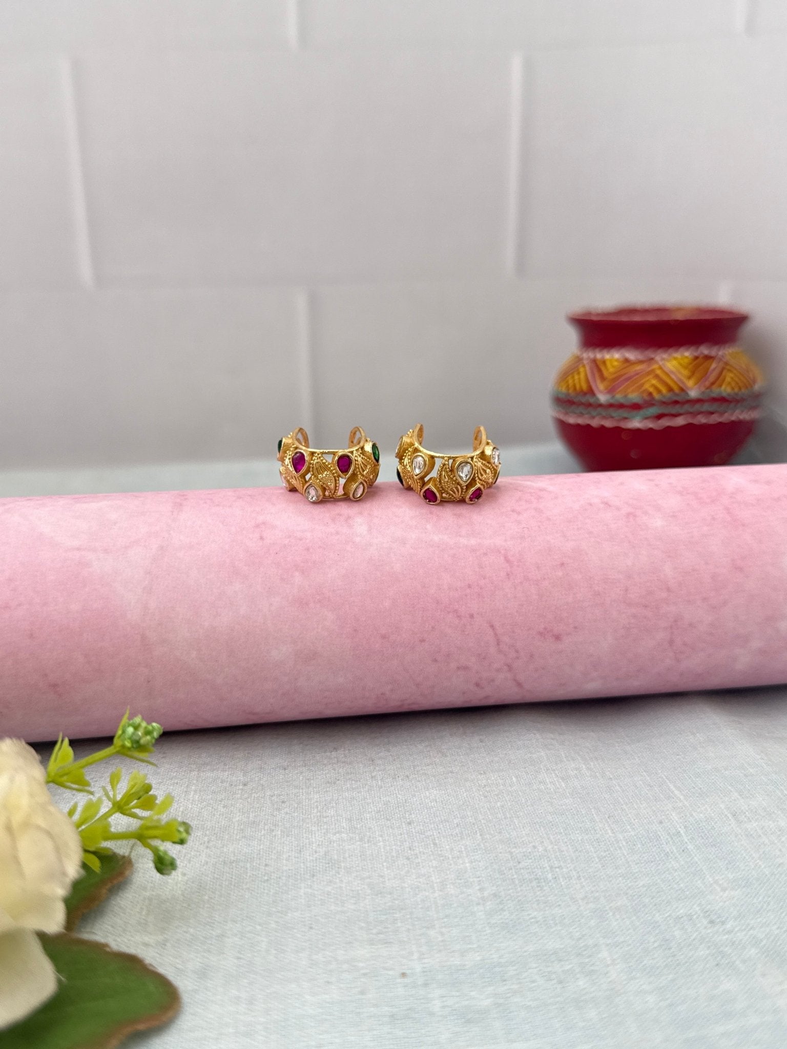 Royal Antique Toe Rings 007 - Mahilas