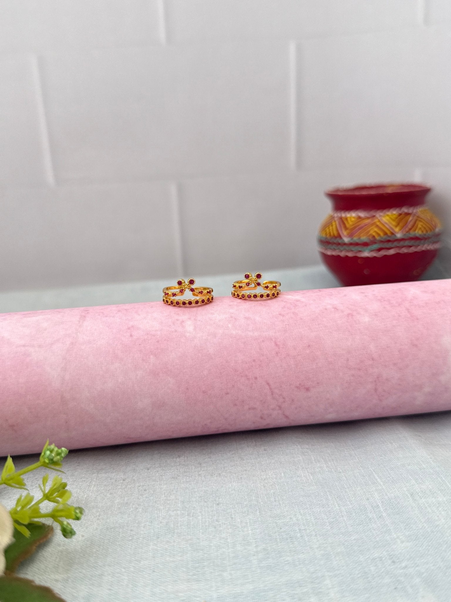 Royal Antique Toe Rings 012 - Mahilas
