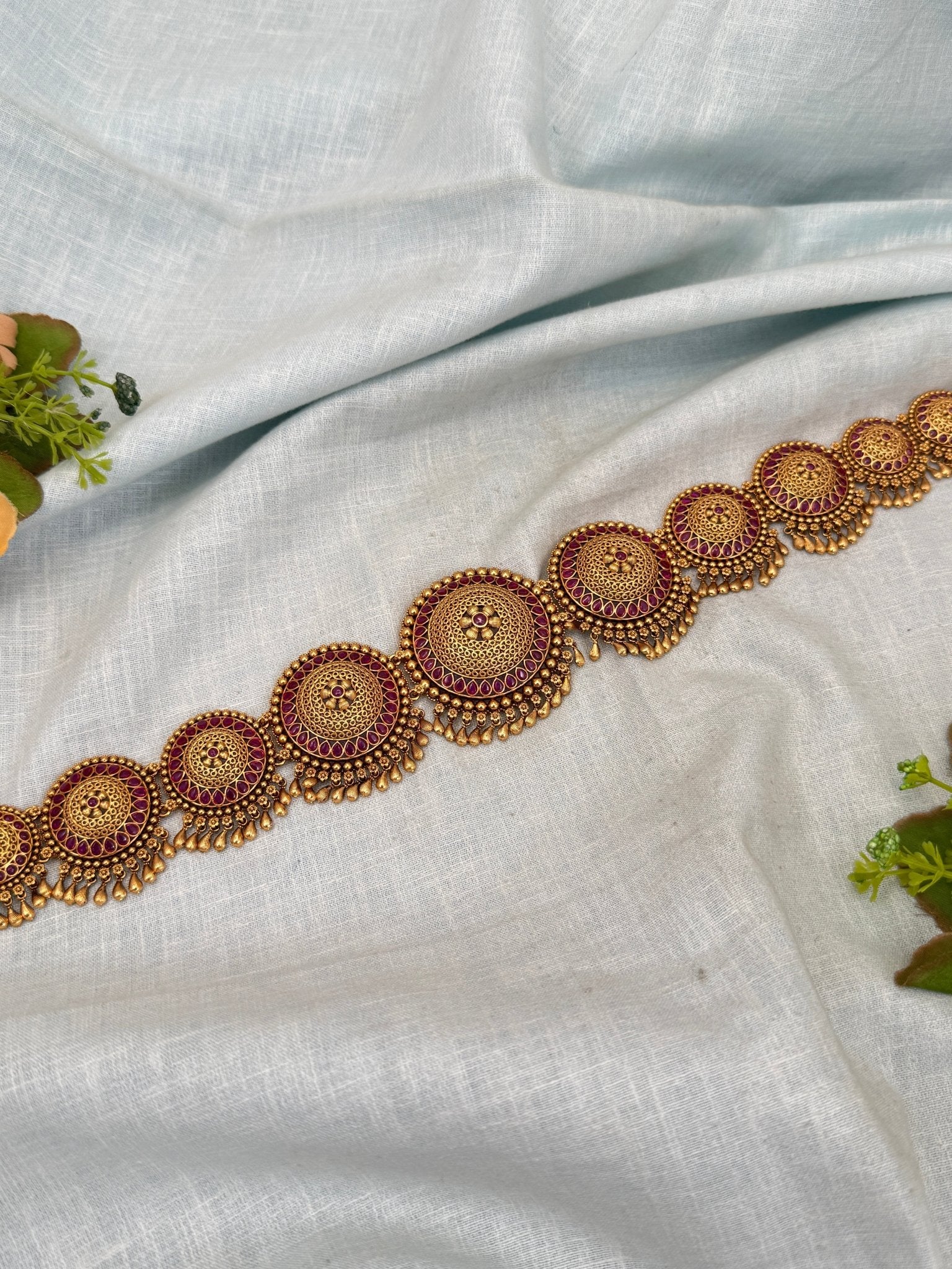 Royal Antique Vaddanam Kamarbandh Hip Belt 7213 - Mahilas