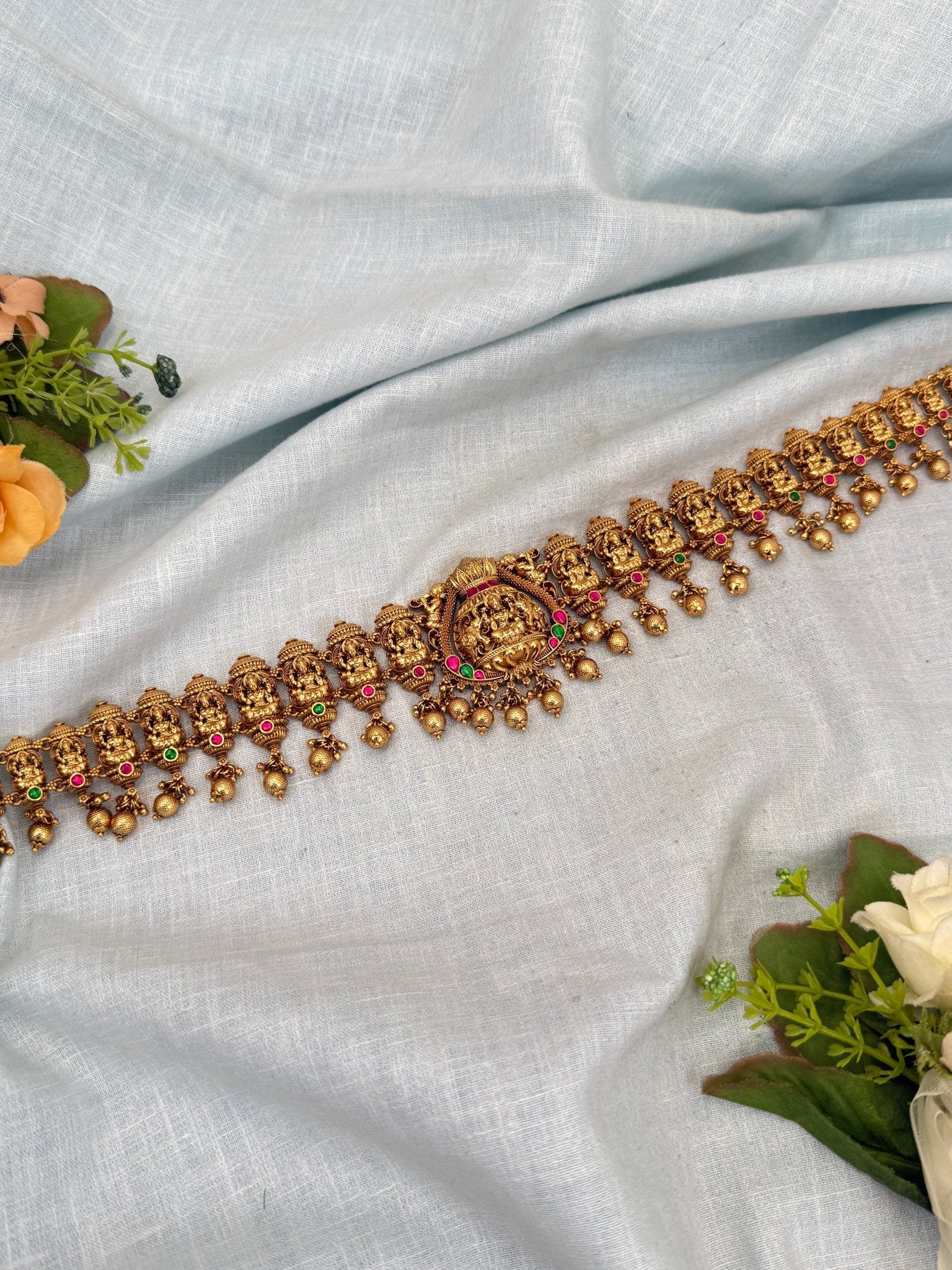 Royal Antique Vaddanam Kamarbandh Hip Belt 7219 - Mahilas