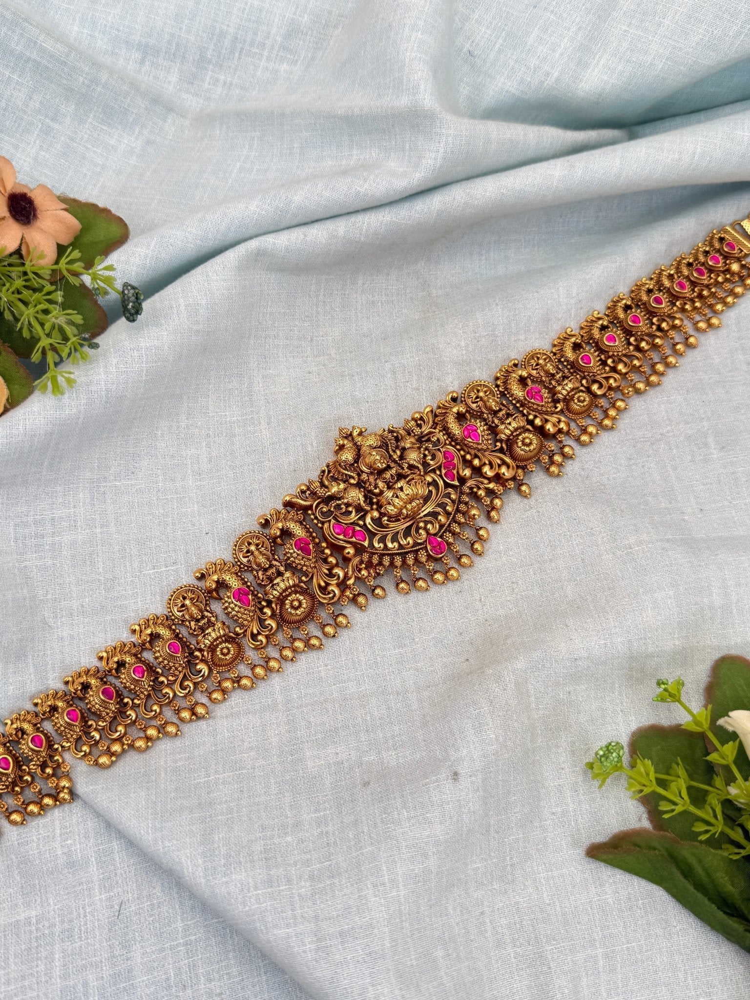 Royal Antique Vaddanam Kamarbandh Hip Belt 7225 - Mahilas