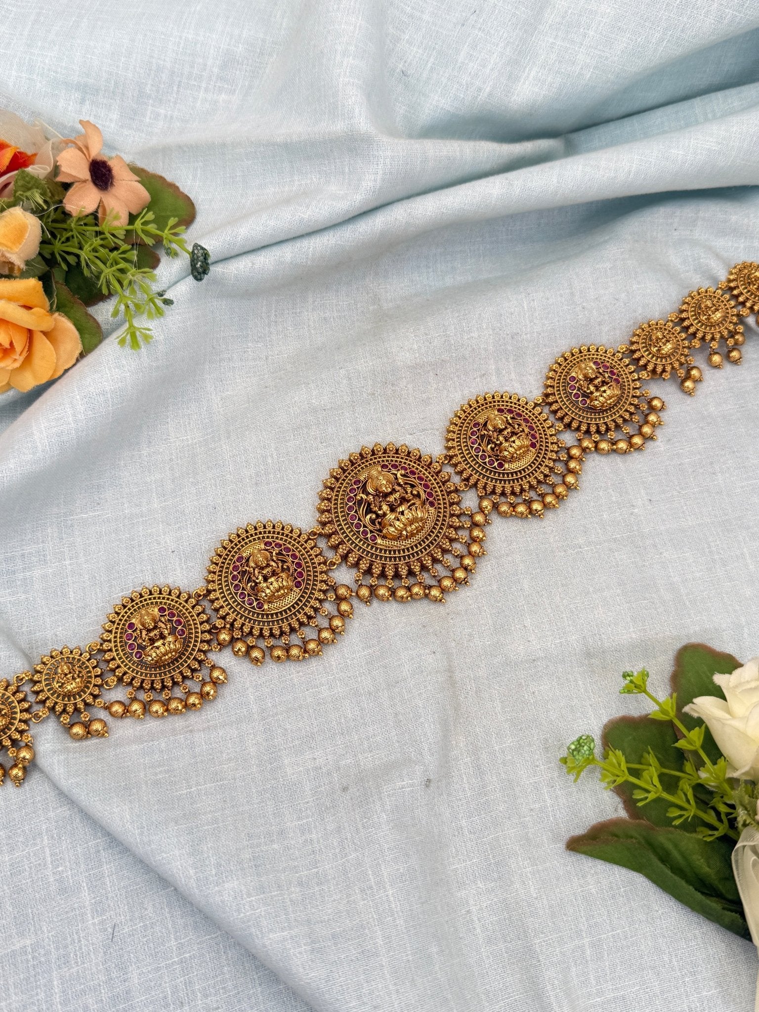 Royal Antique Vaddanam Kamarbandh Hip Belt 7226 - Mahilas