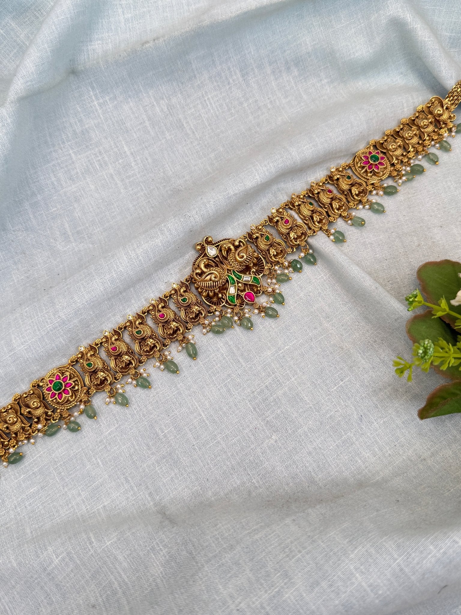 Royal Antique Vaddanam Kamarbandh Hip Belt 7229 - Mahilas