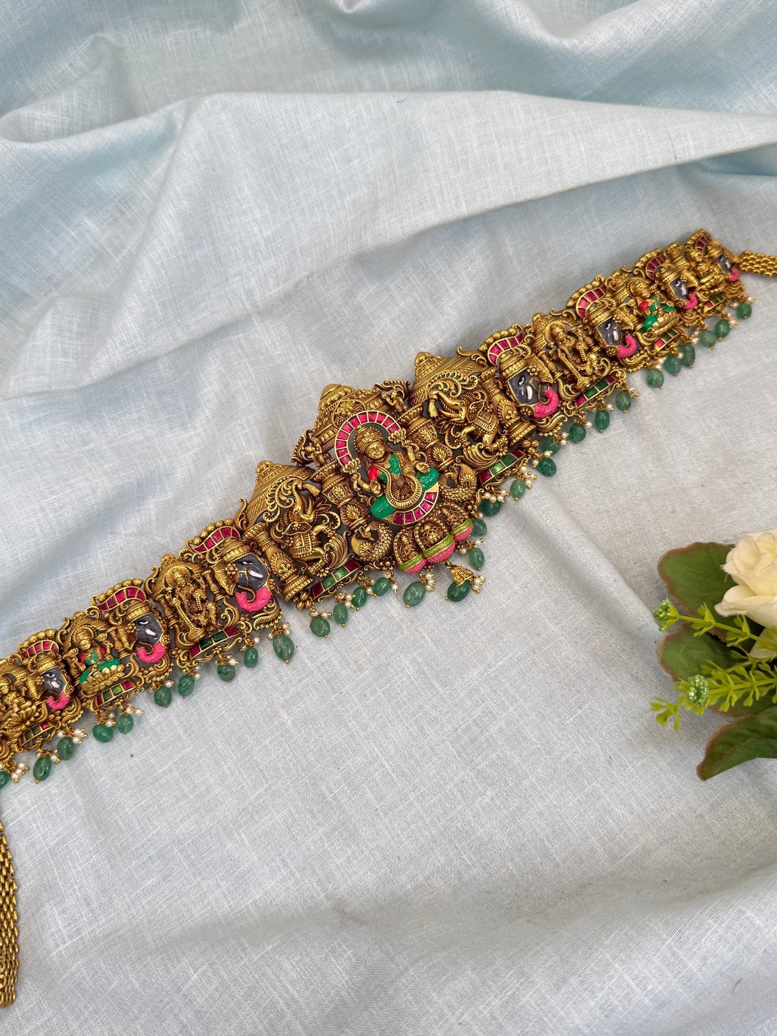 Royal Antique Vaddanam Kamarbandh Hip Belt 7230 - Mahilas