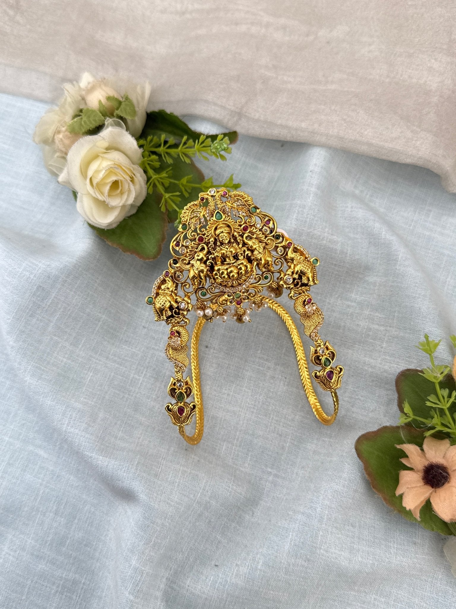 Royal Antique Vanki Gaja Lakshmi Bajubandh 4177 - Mahilas