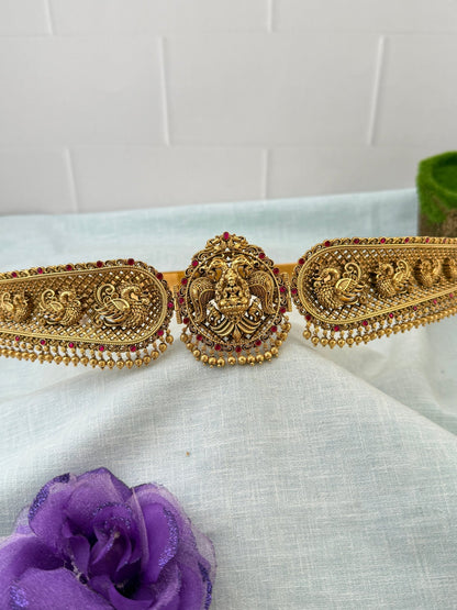 Royal Gandaberunda Peacock Kamarbandh Vaddanam 8108 - Mahilas