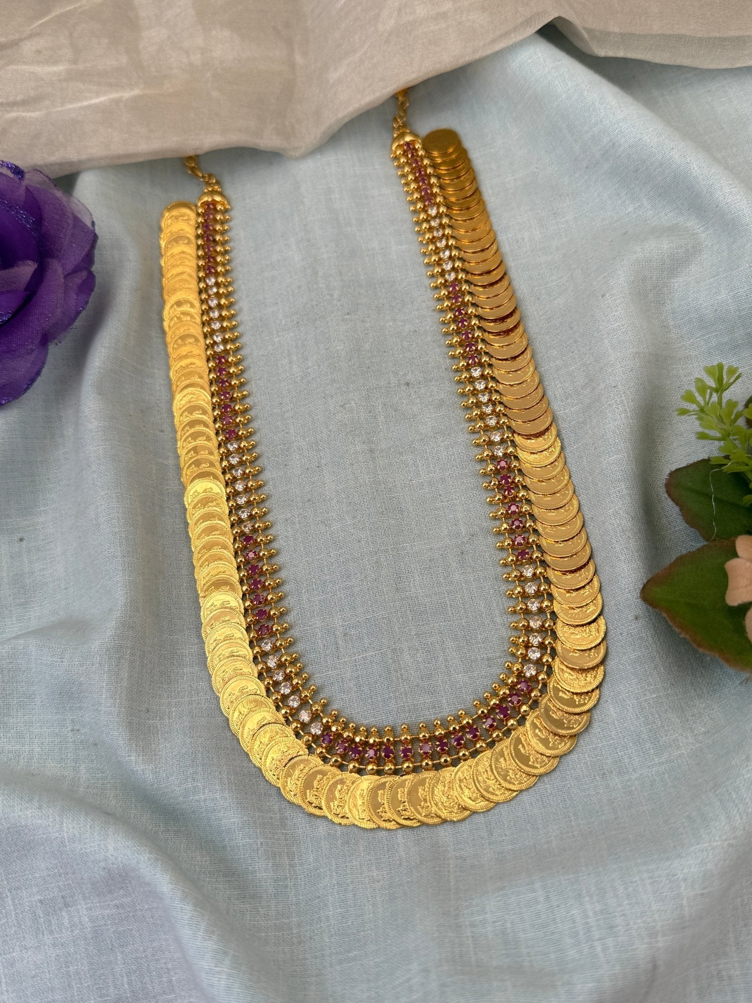 Royal Gold Like Kaasu Chain 24inch 0842 - Mahilas