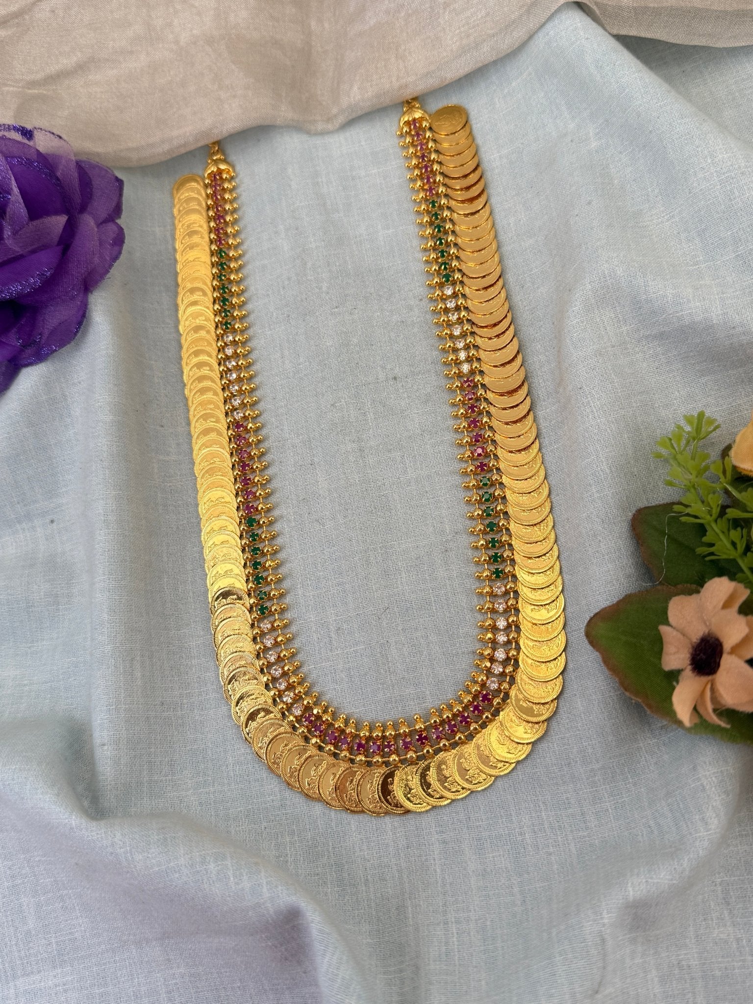 Royal Gold Like Kaasu Chain 24inch 0845 - Mahilas