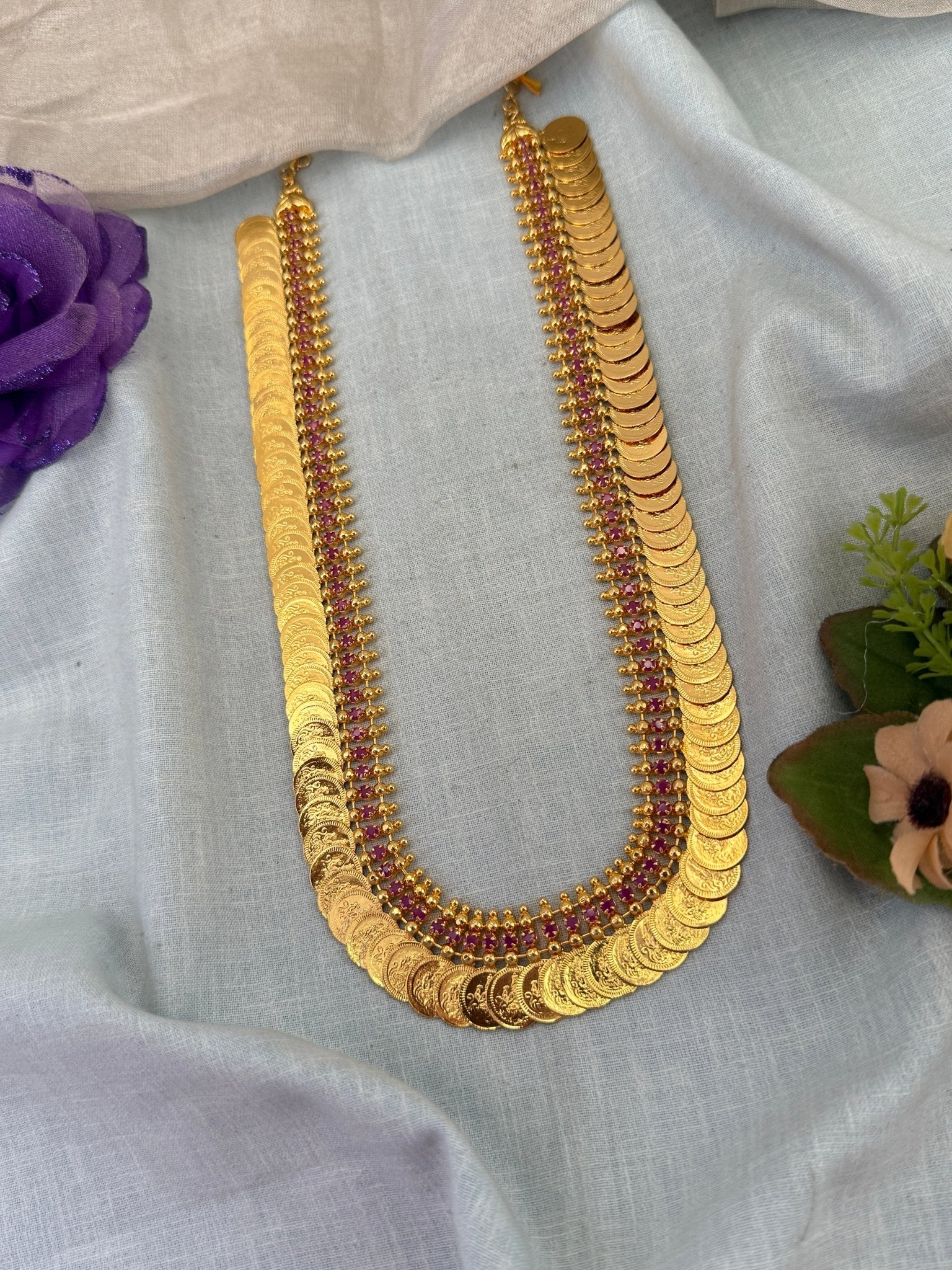 Royal Gold Like Kaasu Chain 24inch 0846 - Mahilas