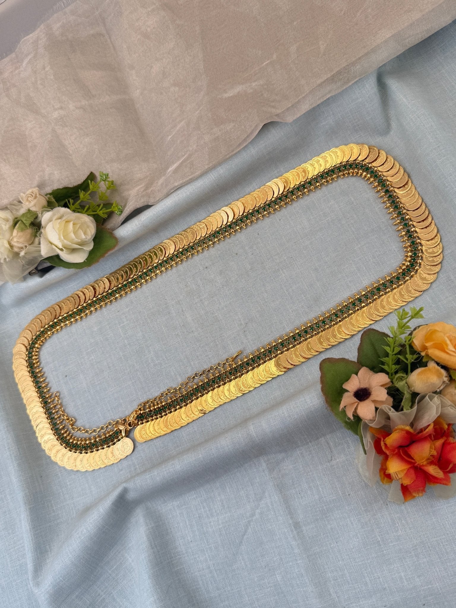 Royal Gold Like Kaasu Vaddanam Kamarbandh 8024 - Mahilas