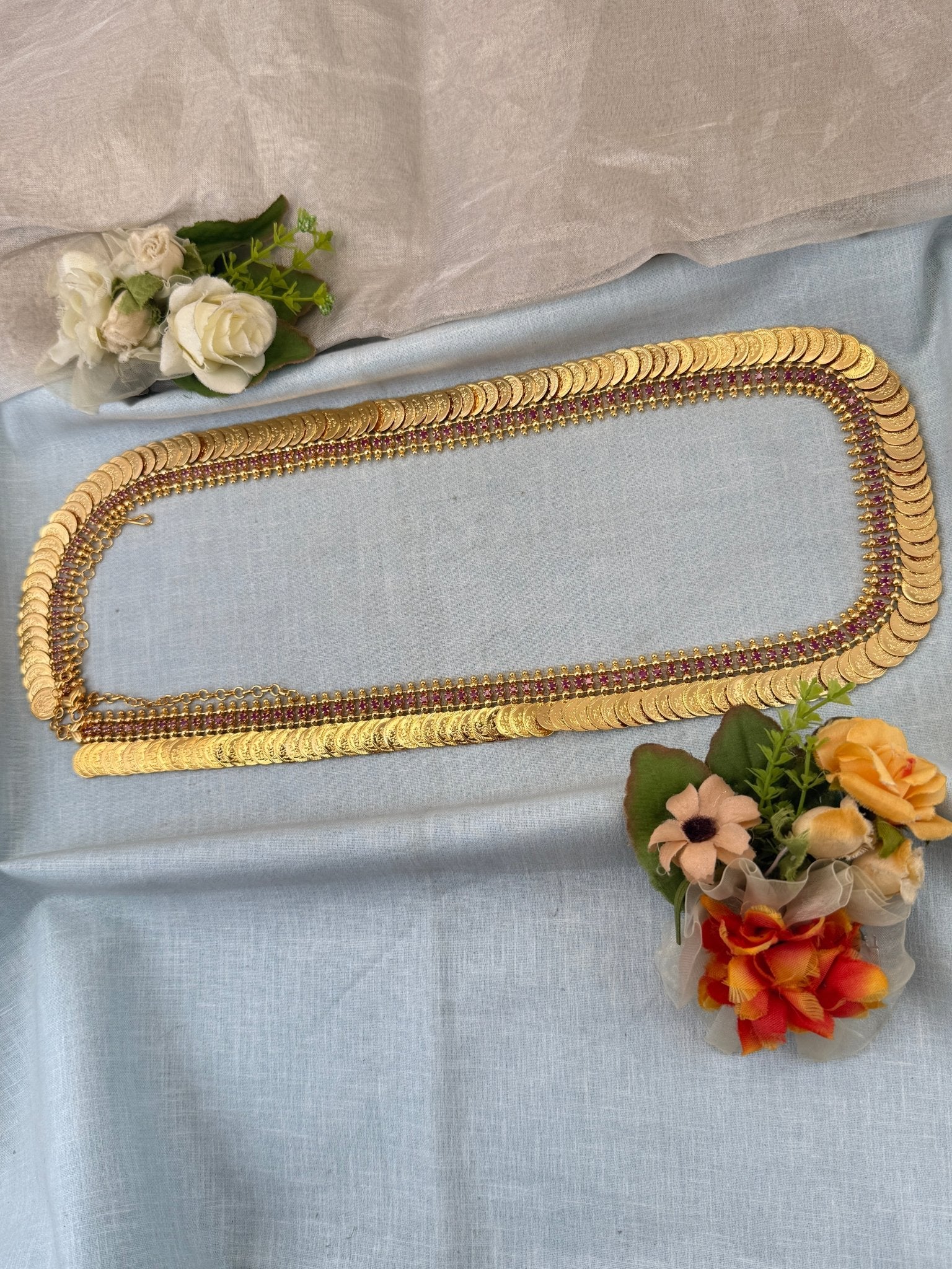 Royal Gold Like Kaasu Vaddanam Kamarbandh 8026 - Mahilas