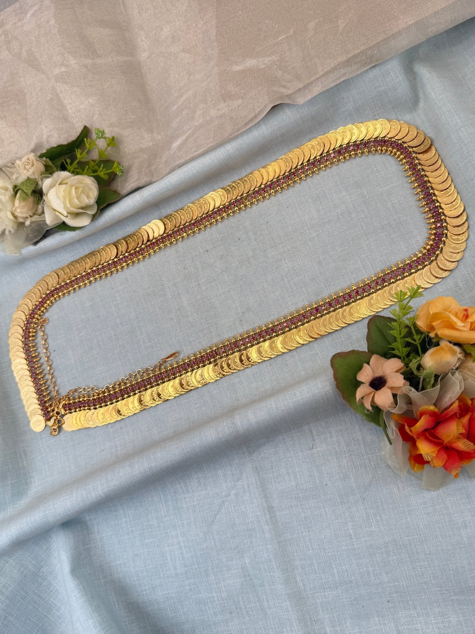 Royal Gold Like Kaasu Vaddanam Kamarbandh 8026 - Mahilas