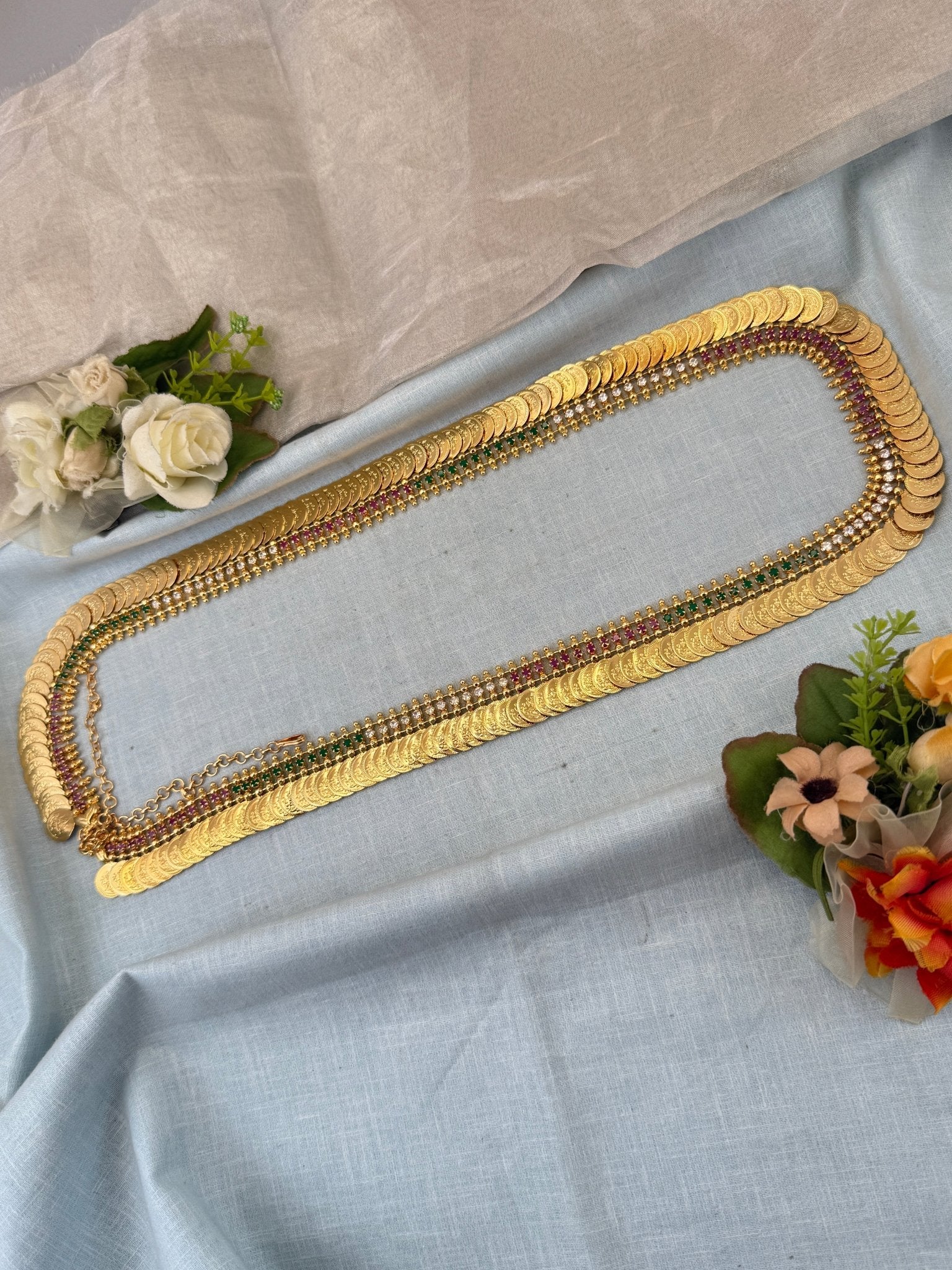 Royal Gold Like Kaasu Vaddanam Kamarbandh 8027 - Mahilas