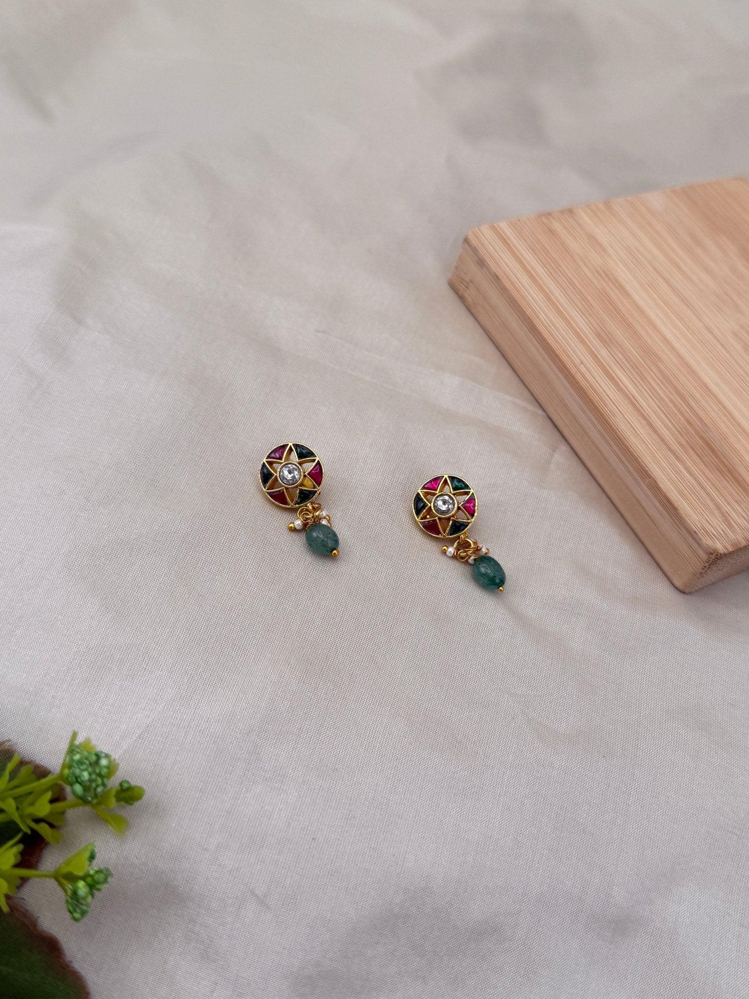 Royal Jadau Kundan Bugadi Earcuff 1276 - Mahilas