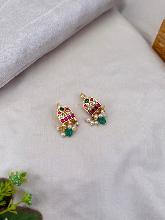 Royal Jadau Kundan Bugadi Earcuff 1315 - Mahilas