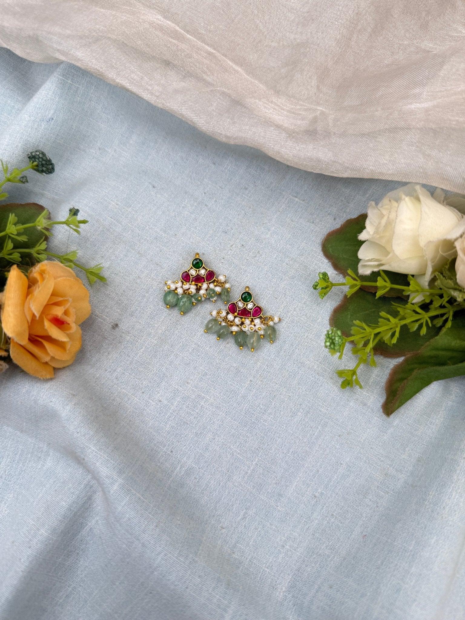 Royal Jadau kundan Bugadi Earcuff Earrings 0514 - Mahilas