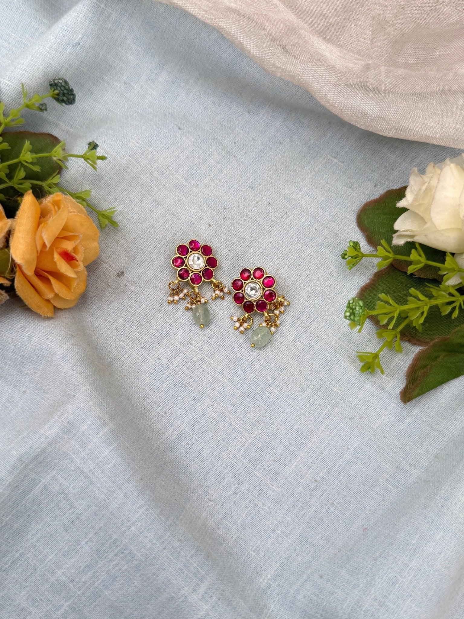 Royal Jadau kundan Bugadi Earcuff Earrings 0518 - Mahilas