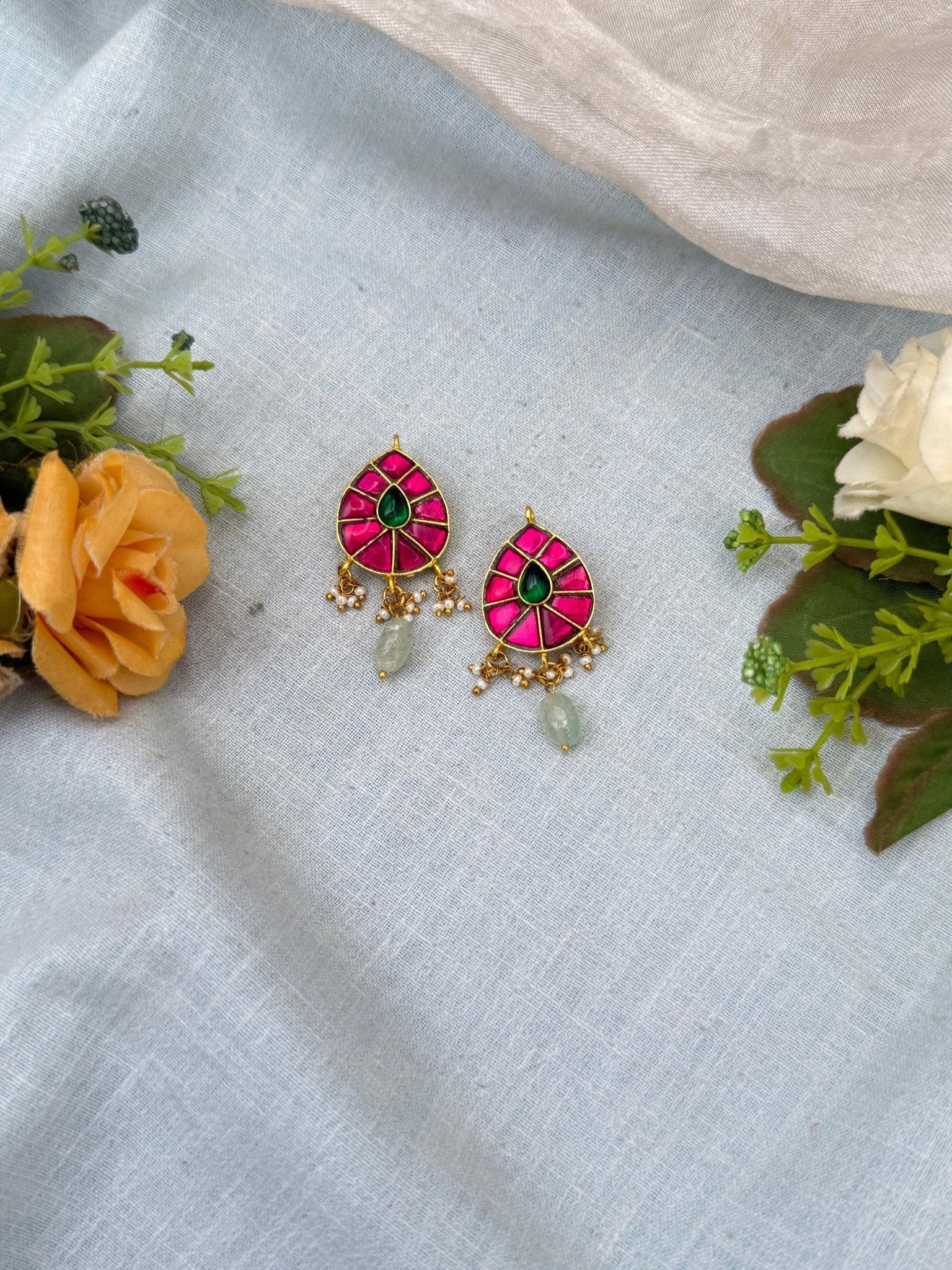 Royal Jadau kundan Bugadi Earcuff Earrings 0526 - Mahilas