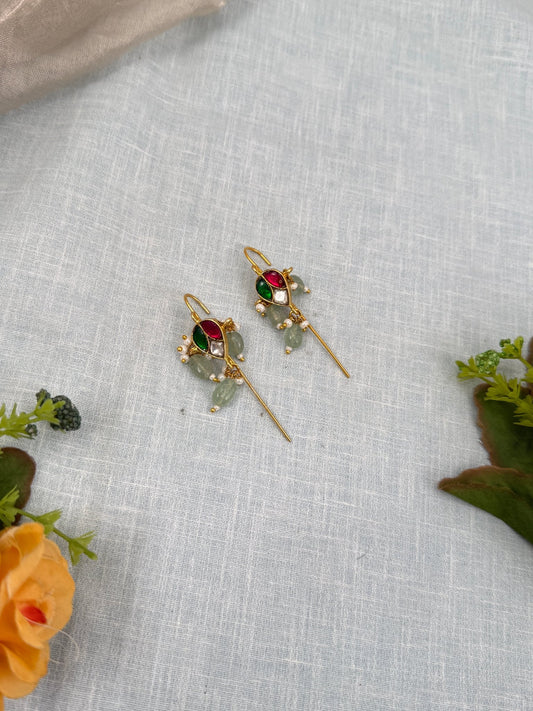 Royal Jadau Kundan Earcuff Earrings 0446 - Mahilas