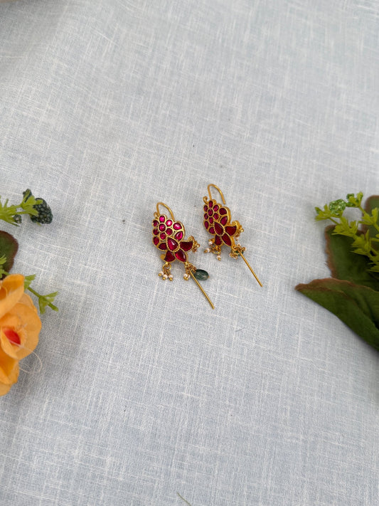 Royal Jadau Kundan Earcuff Earrings 0447 - Mahilas