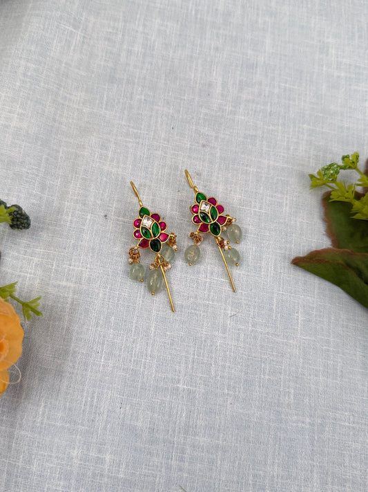 Royal Jadau Kundan Earcuff Earrings 0448 - Mahilas