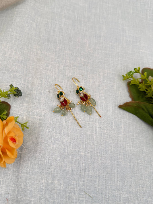 Royal Jadau Kundan Earcuff Earrings 0450 - Mahilas