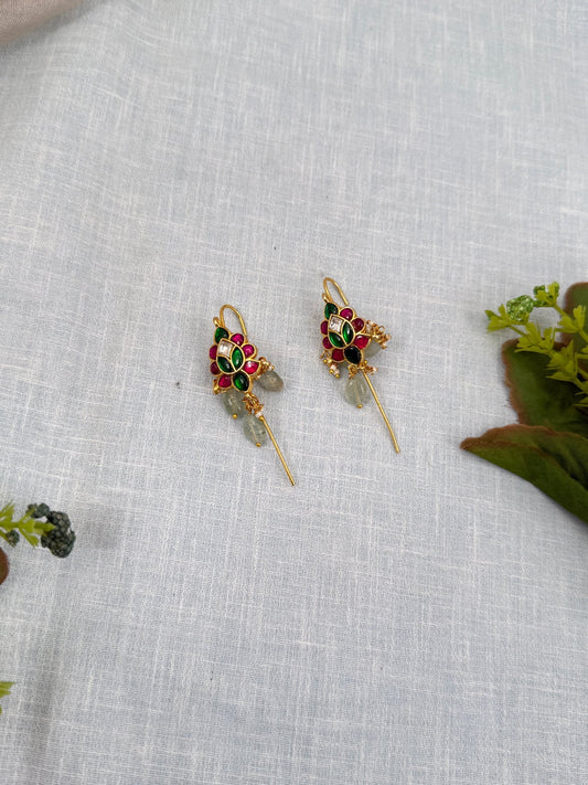 Royal Jadau Kundan Earcuff Earrings 0458 - Mahilas