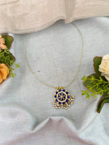 Royal Jadau Kundan Invisible Chain Necklace 1008 - Mahilas