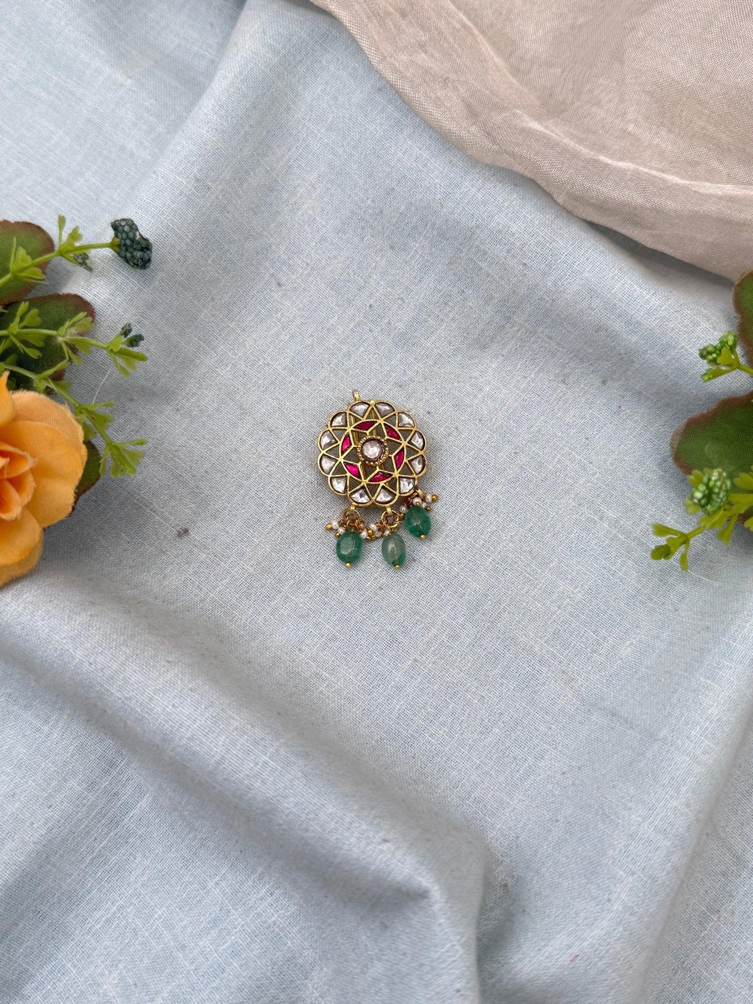 Royal Jadau kundan Jadebille 445 - Mahilas