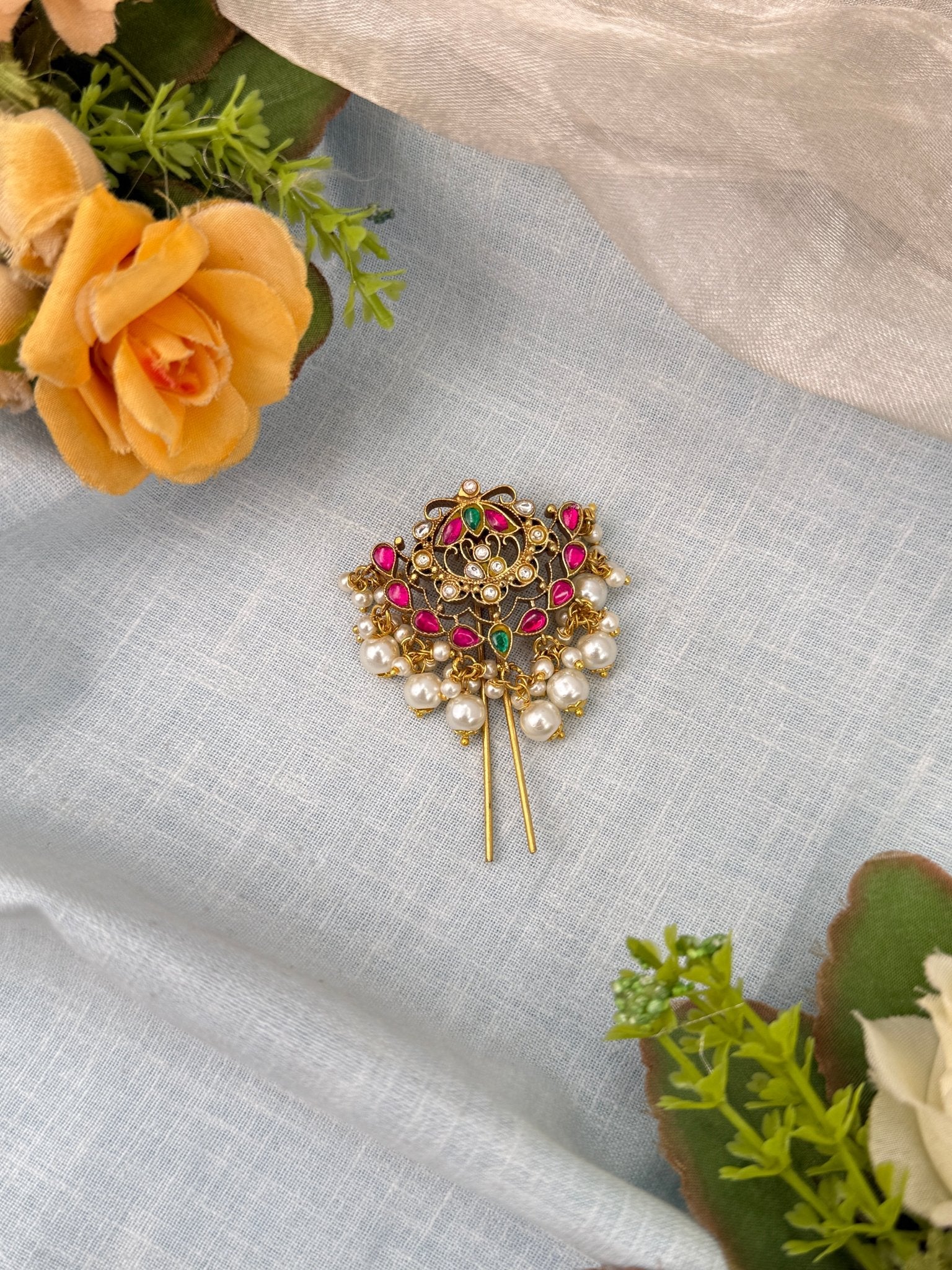 Royal Jadau Kundan Jadebille 519 - Mahilas