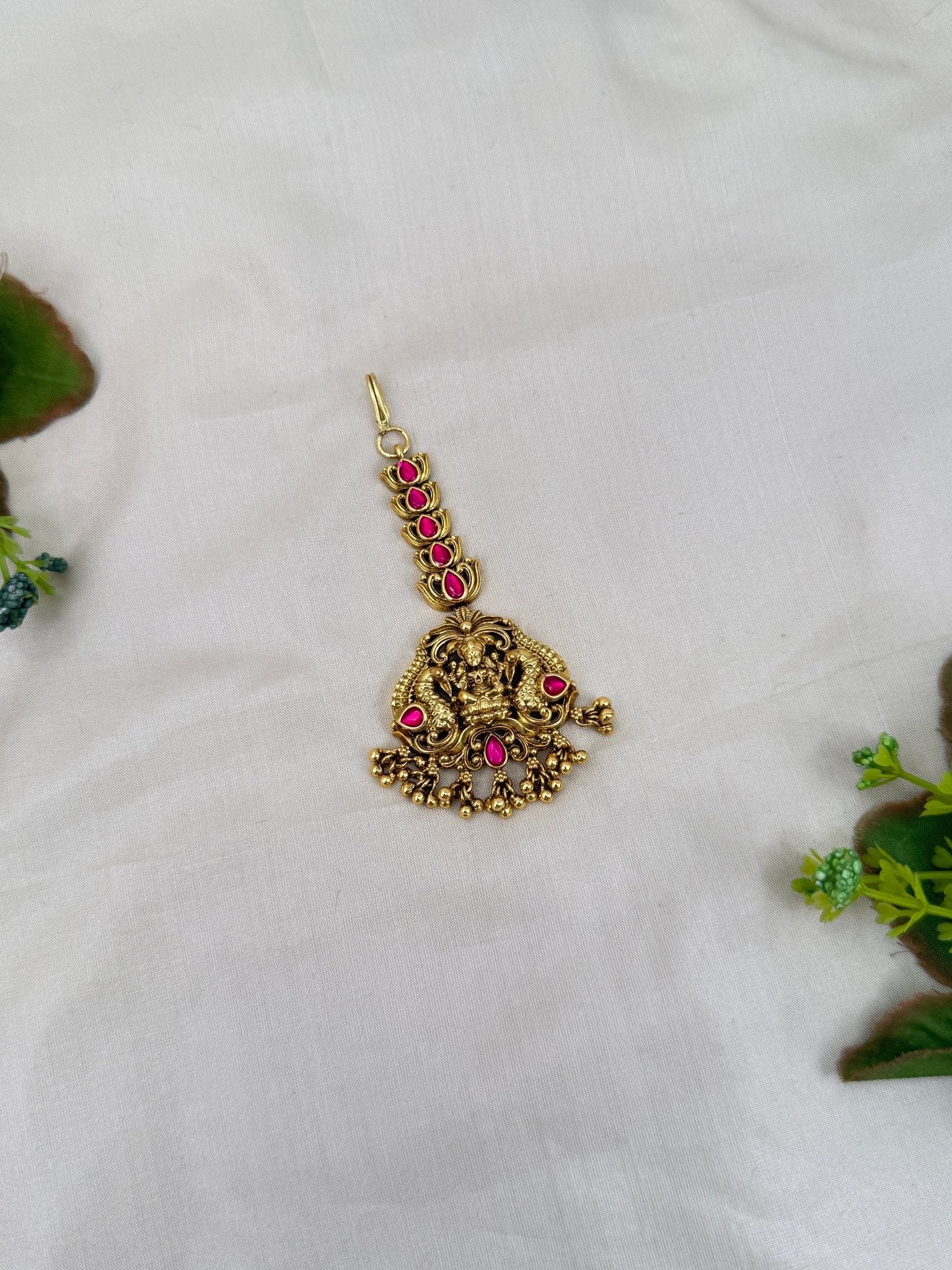 Royal Jadau Kundan Maang Tikka 4396 - Mahilas