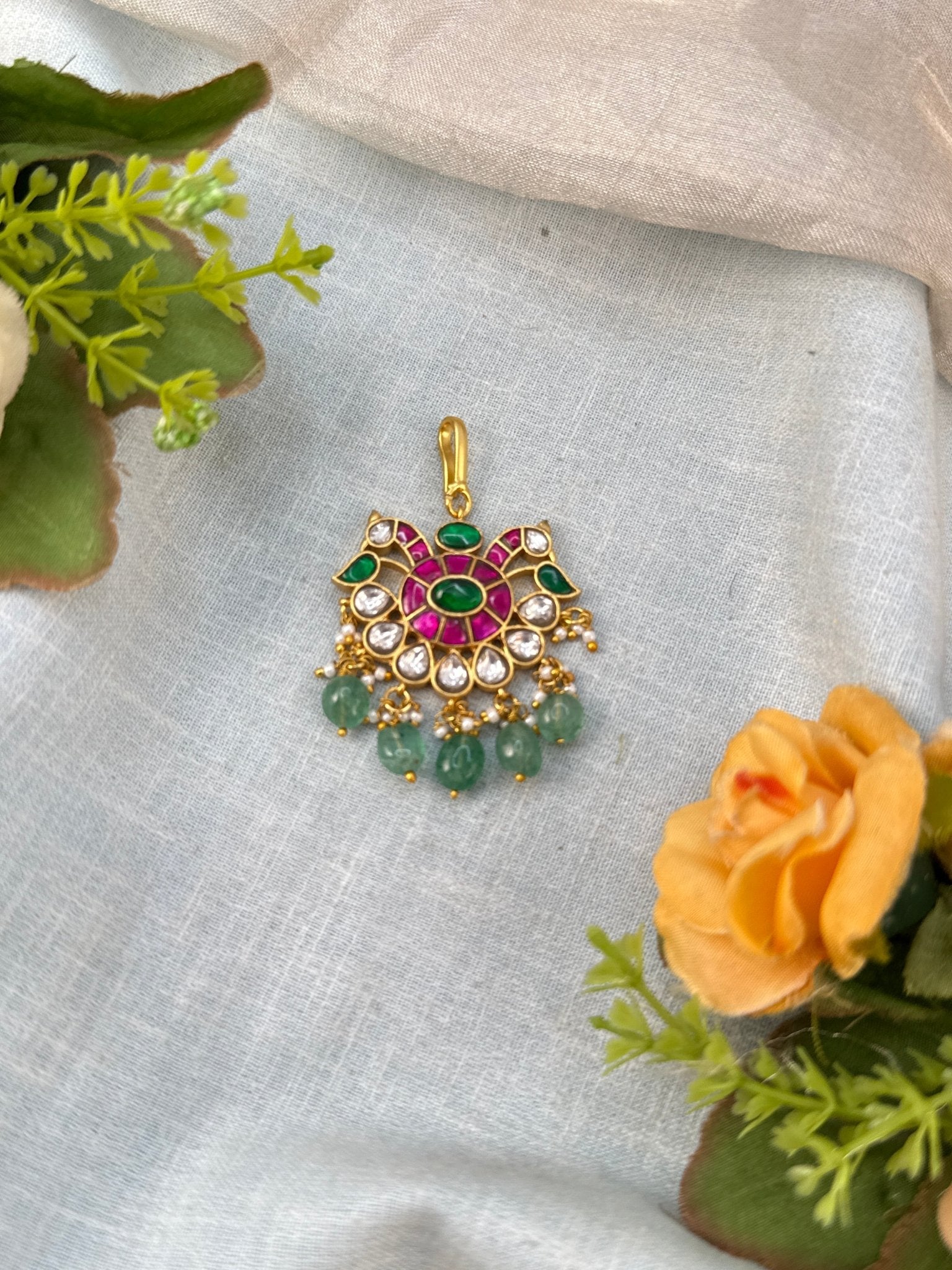 Royal Jadau Kundan Maang Tikka 510 - Mahilas
